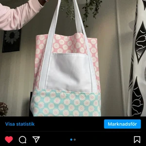 Tote bag - A tote bag that can do both. Shopping and outing 🛍.