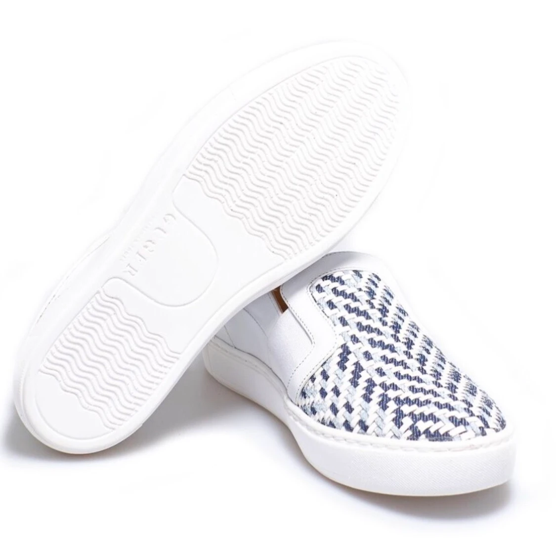 Nya damsneakers i läder - 90