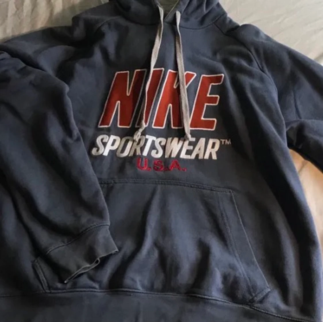 Trendig Äkta Nike vintage hoodie