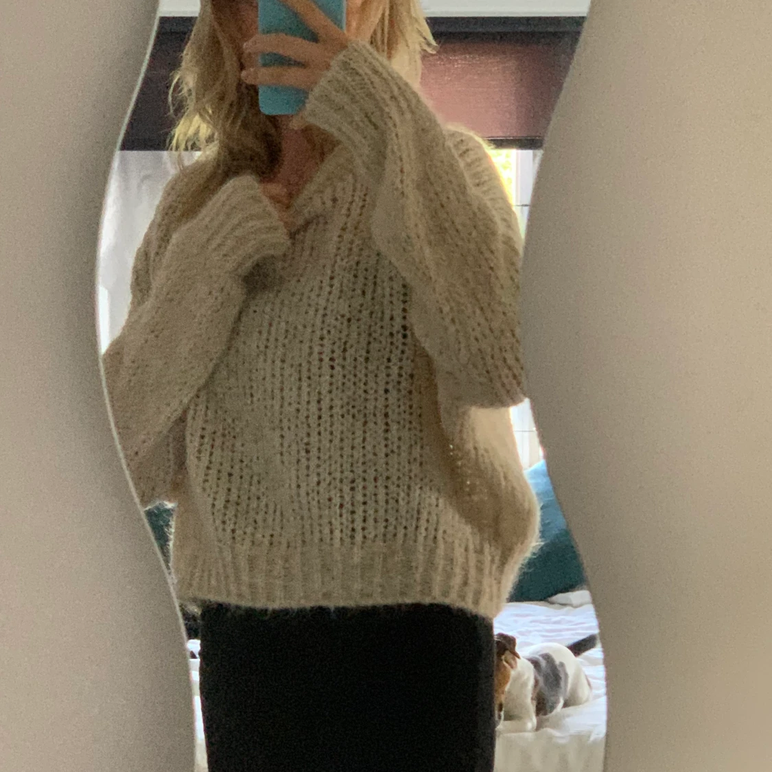 Stickad tröja!