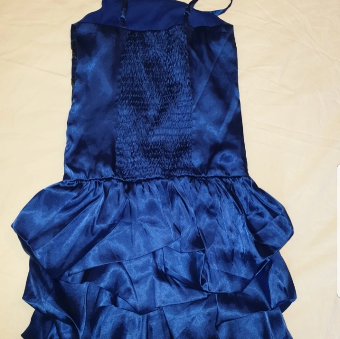 Blå barnklänning - 90
