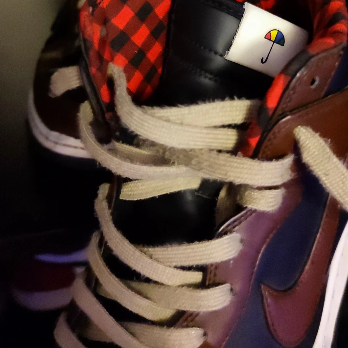 Costom nike dunk high - 91