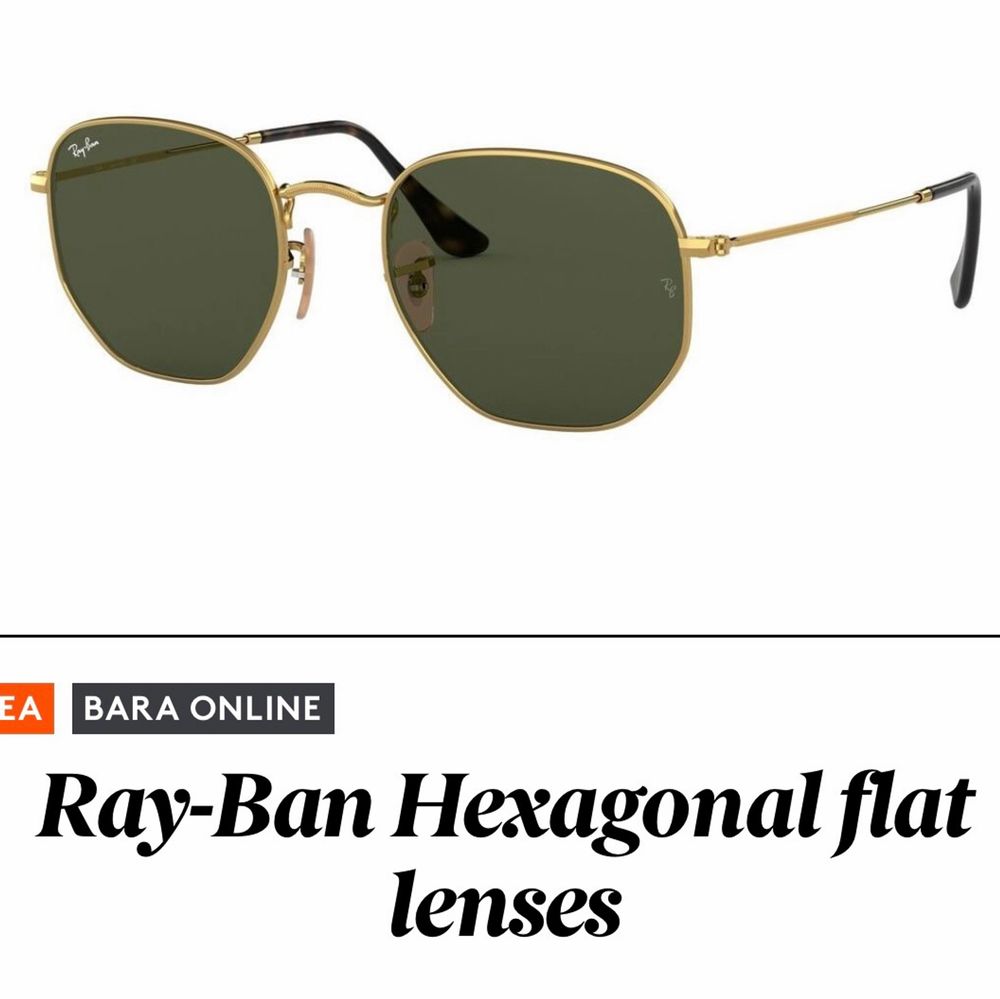 Ray-Ban Hexagonal - Ray-Ban | Plick Second Hand
