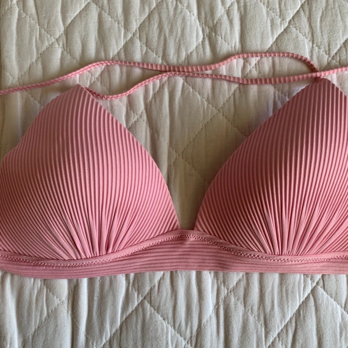  fin rosa bikini top 
