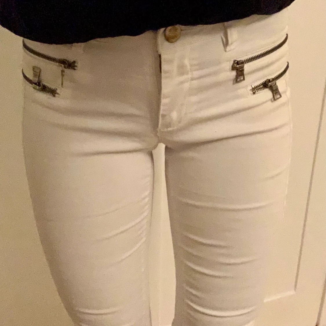 Vita byxor - 90