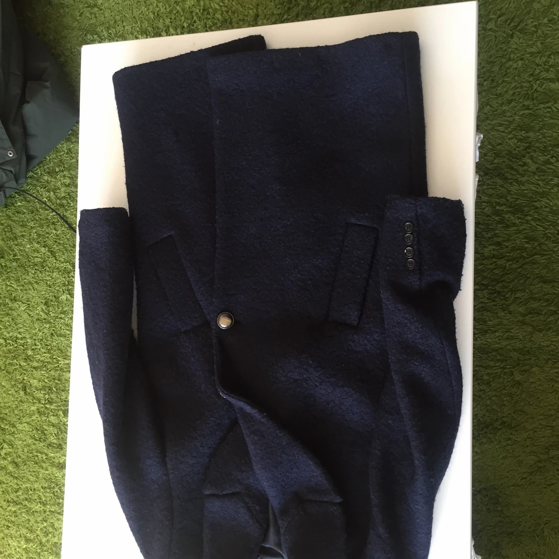 Mango kappa blå översize - 91