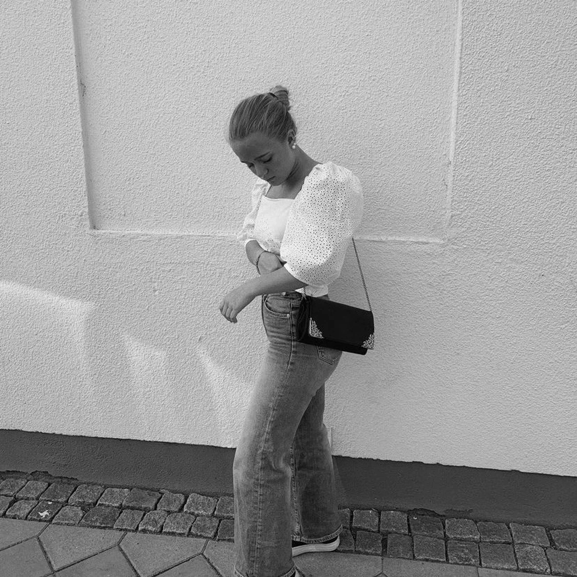 Super fin guldig väska  - 90