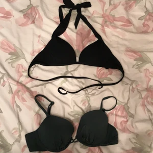 Bikinitoppar - Svart stl S, grön stl 75 C. 20kr st +frakt