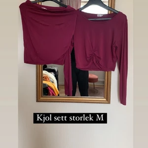 Kjol sett  - Använd en gång endast kjol sett med topp 