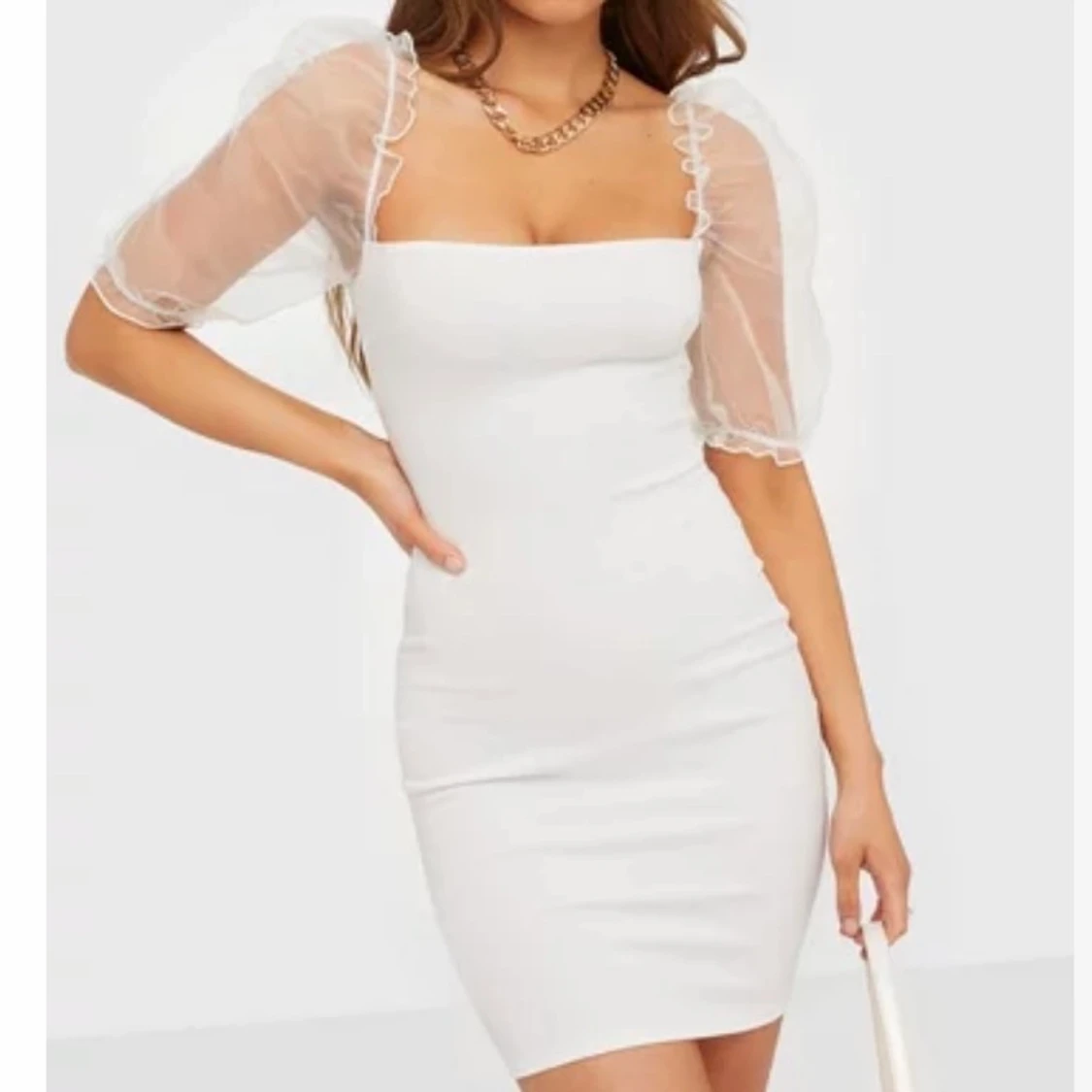 Studentklänning vit