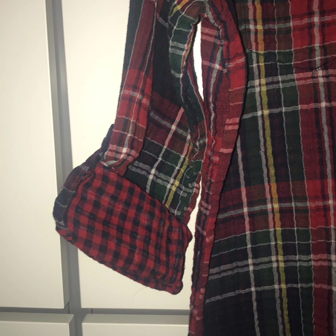 Checkered blouse - 91