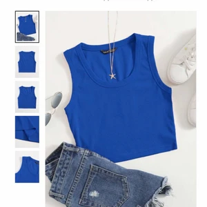 Shein topp - Söt topp till sommaren🫐💙🦕 endast testad, köparen står för fraktkostnaden