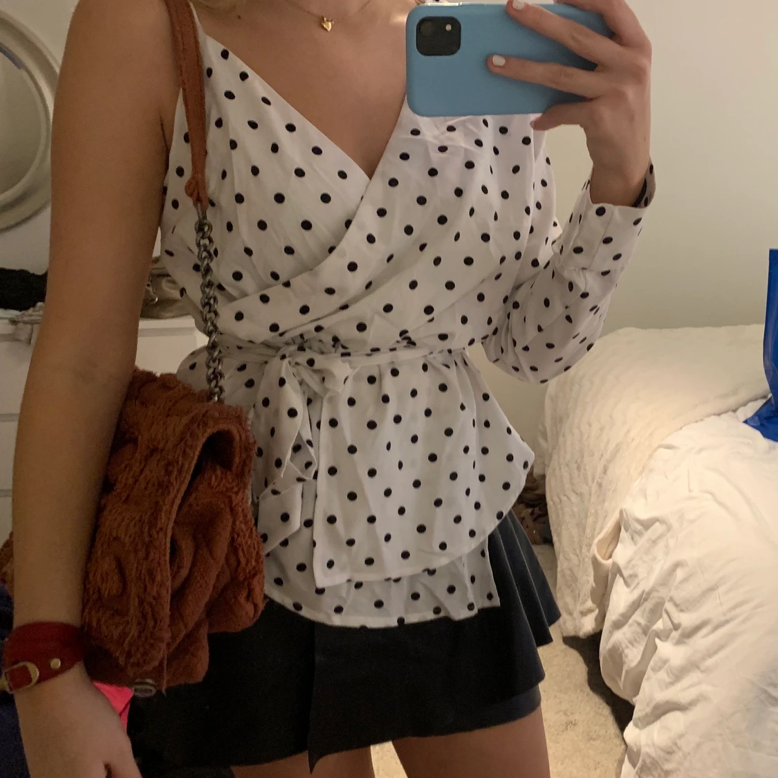 Prickig cool blus  - 90