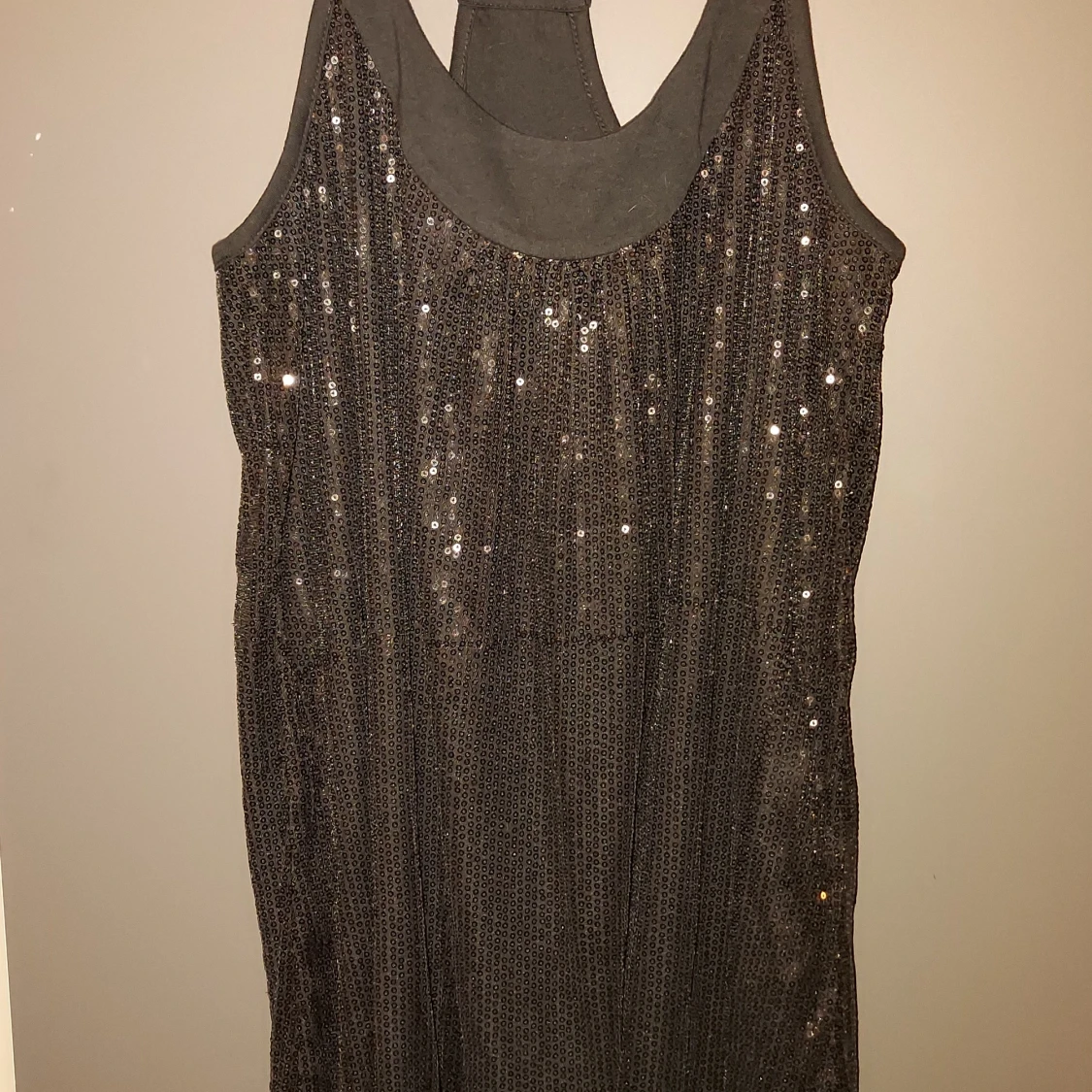 NEW black sequined tunic / dress! Size M