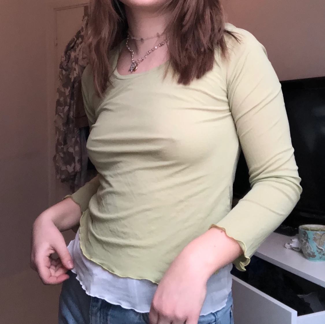 Grön meshtröja🥰 - 91