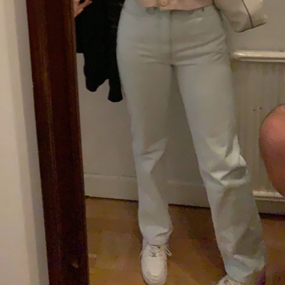 Rowe jeans i ljusblå