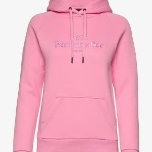 Peak Performance  - Säljer min rosa peak performance hoodie Använt den max 5 gånger Efter första tvätten blev sen lite nopprig inuti men det är ingenting som märks eftersom det inte lossnar nått, förutom detta är den i nyskick Nypris: 1 100kr Storlek M