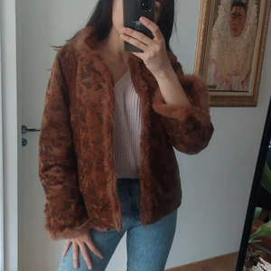 Natural Fur jacket  - Vintage jacket with natural fur. Its in mint condition, not a single scratch or stain. 