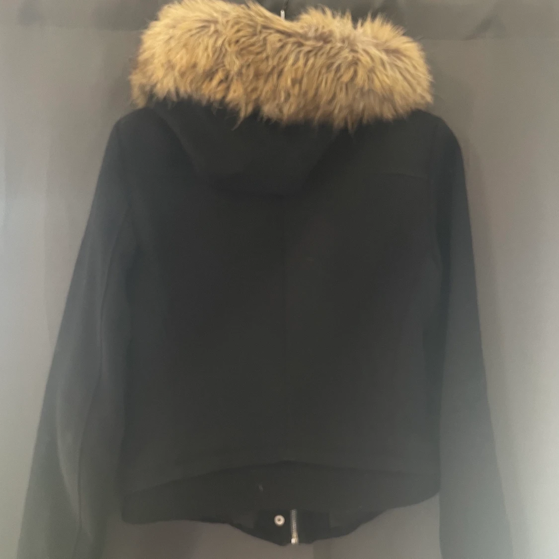 Svart höst/ vinter Jacka - 90