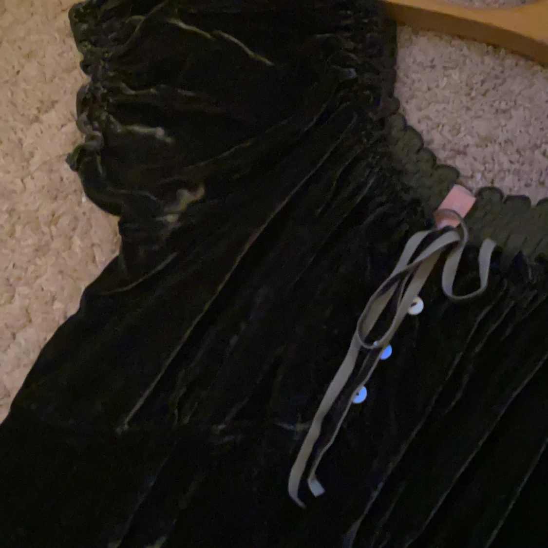 Grön sammets tröja - 90