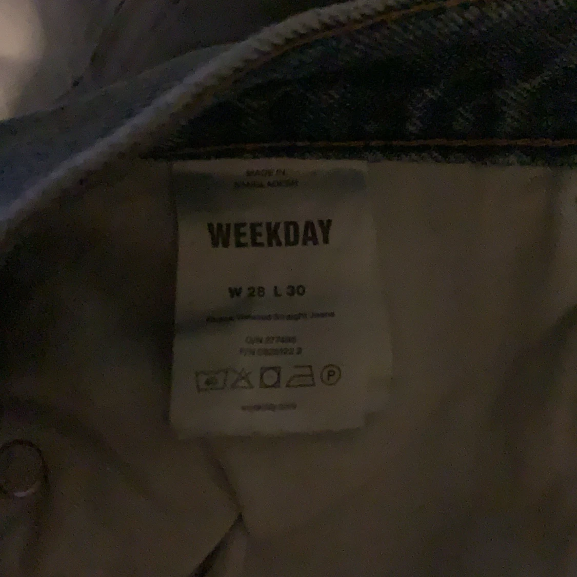 Weekday spaced relaxed jeans  - 91