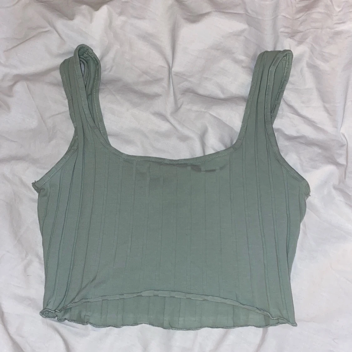 Grönt fint linne - 90