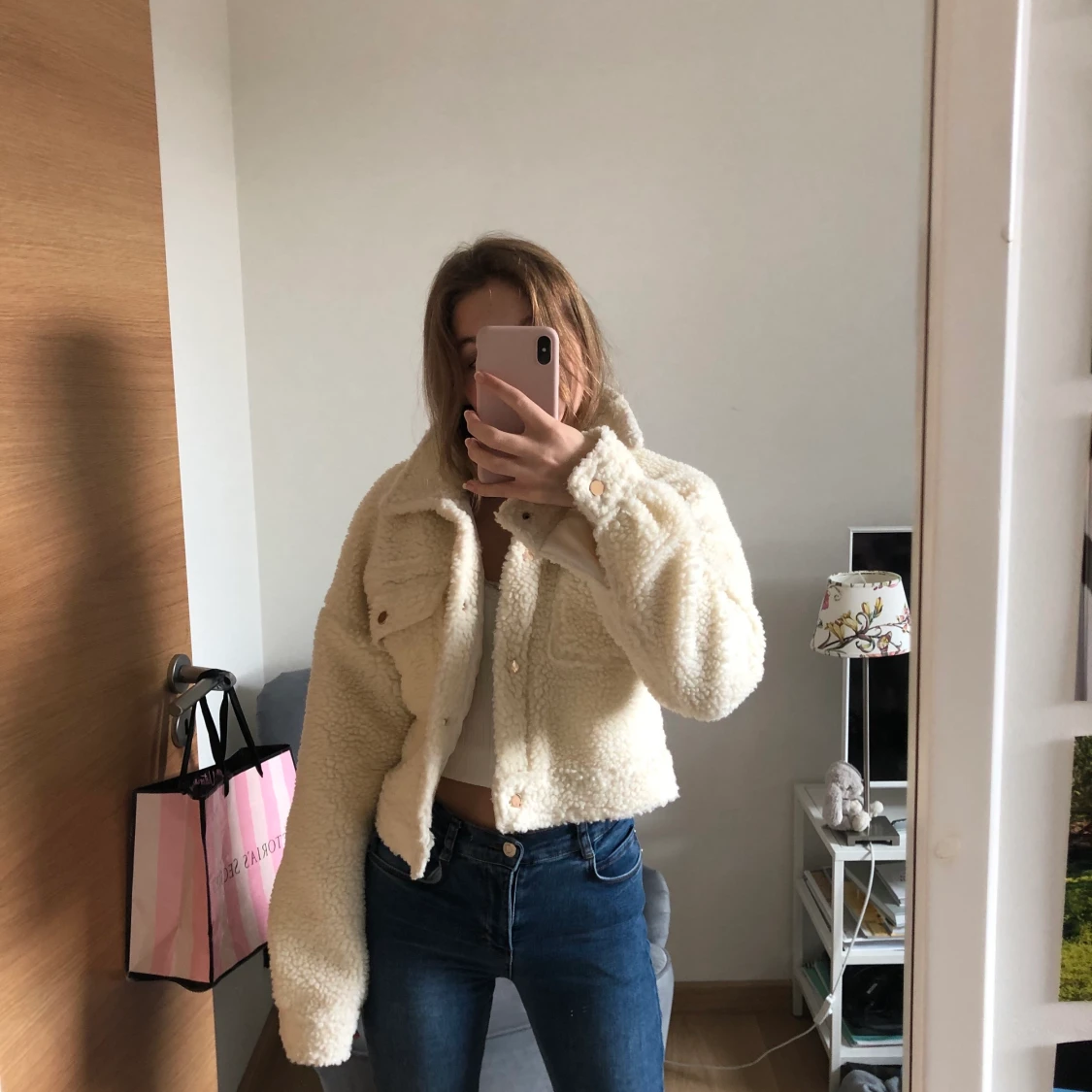 Fluffig jacka  - 90