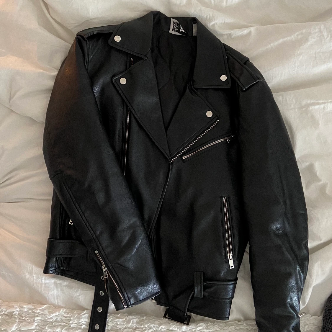 Läder jacka - 90
