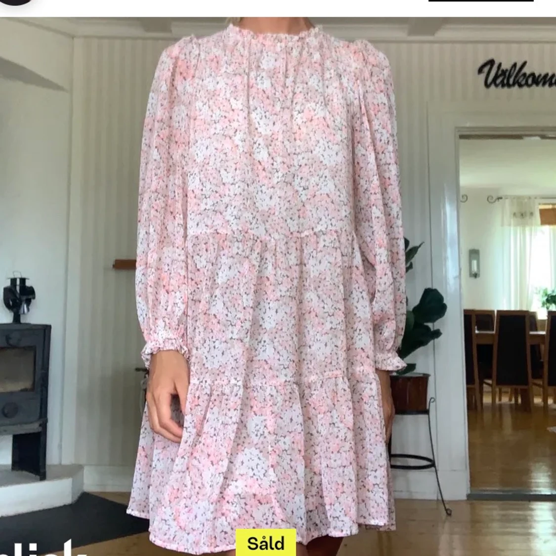 Rosa klänning