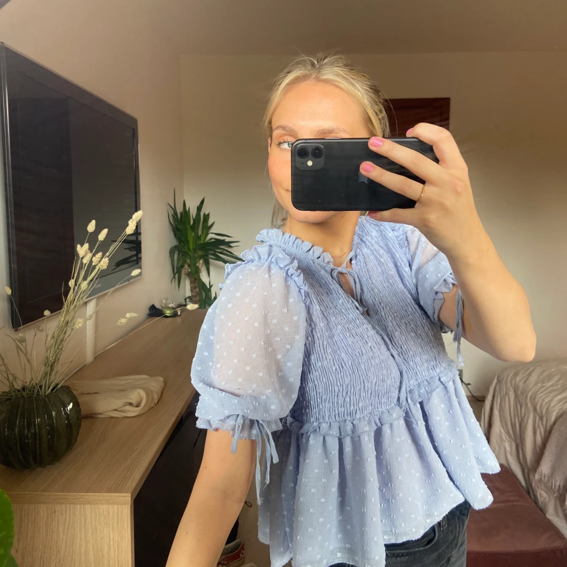 Super söt blå blus💙