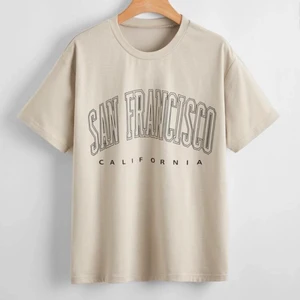 Lång T-shirt - Lång T-shirt SAN FRANSISCO, mjuk