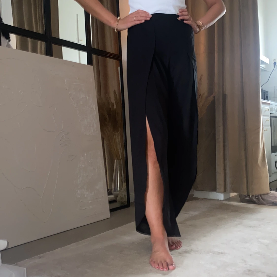 Kostymbyxa med slits