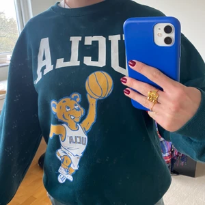 hoodie - grön hoodie med tryck