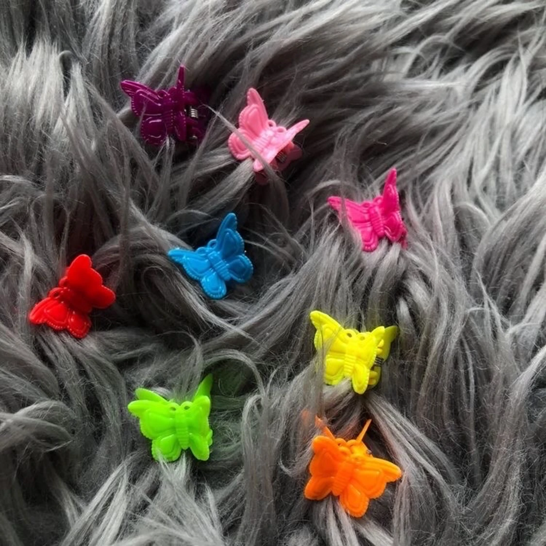 Fjärilshårspännen fjärilshårklämmor fjärilsklämmor hårspännen - 90