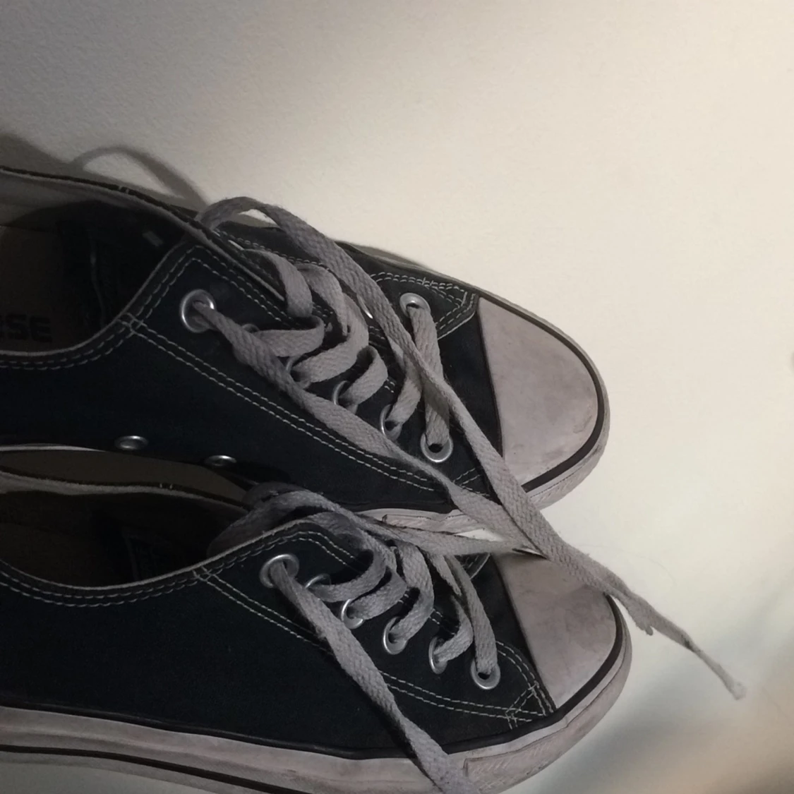 Converse Lowtop skor svarta