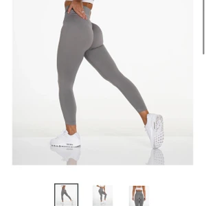 Nvgtn tränings tights, gråa 🐘 - Säljer pga för liten storlek, använda fåtal gånger, väldigt liten i storleken så skulle säga att dom passar xxs bättre än xs 🐘 (högre säljpris pga betald tull) 