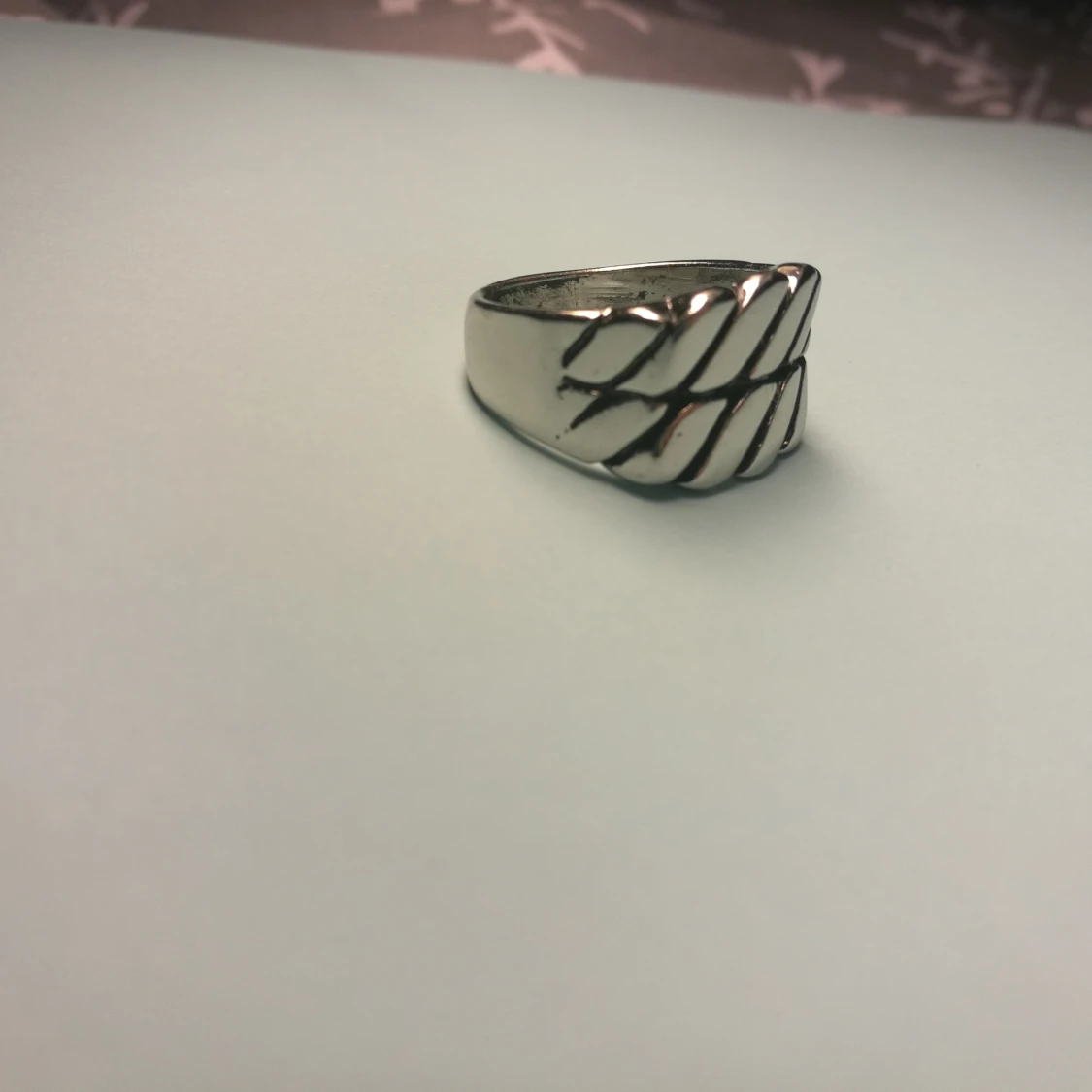 Silver ring man - 90