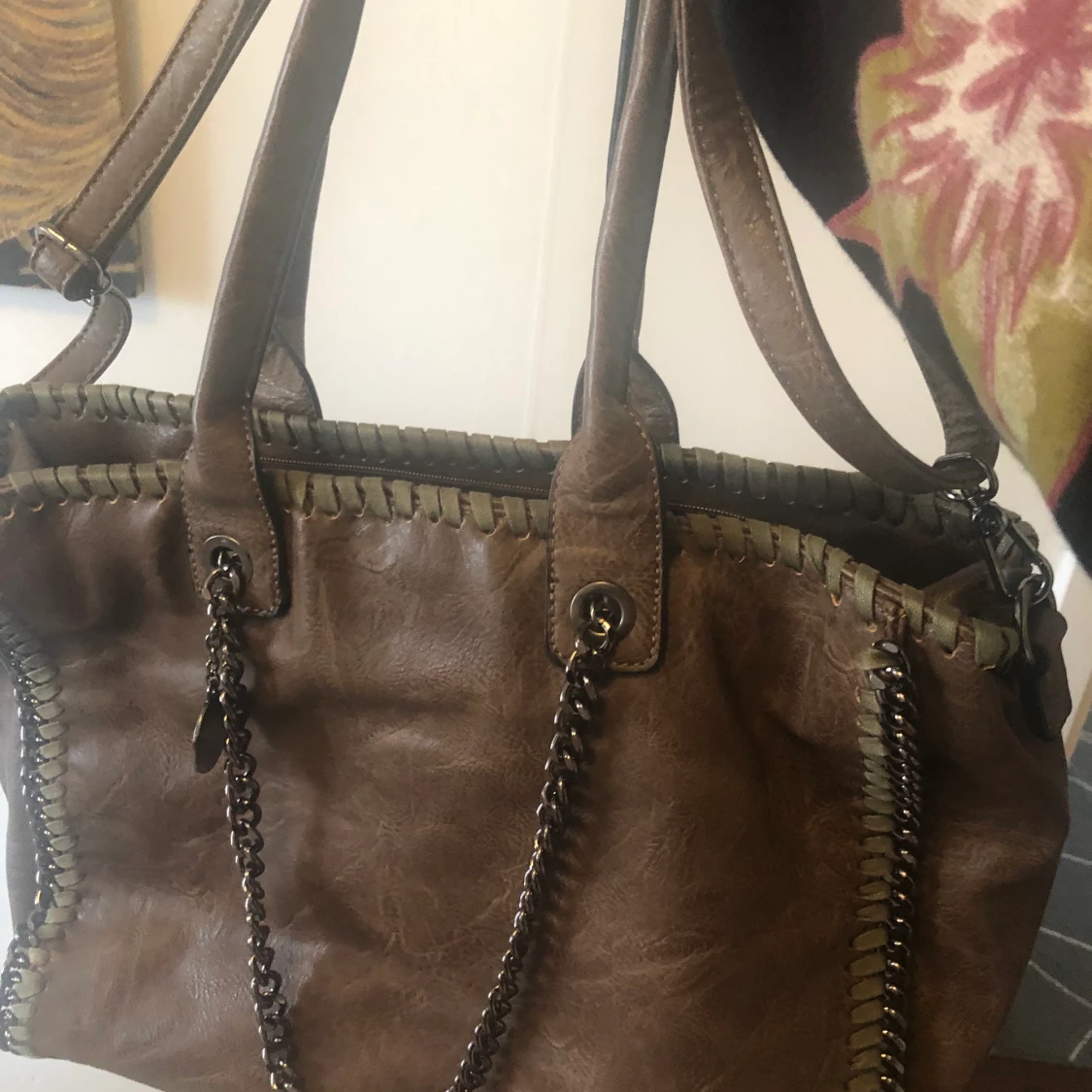 Äkta handväska - 90