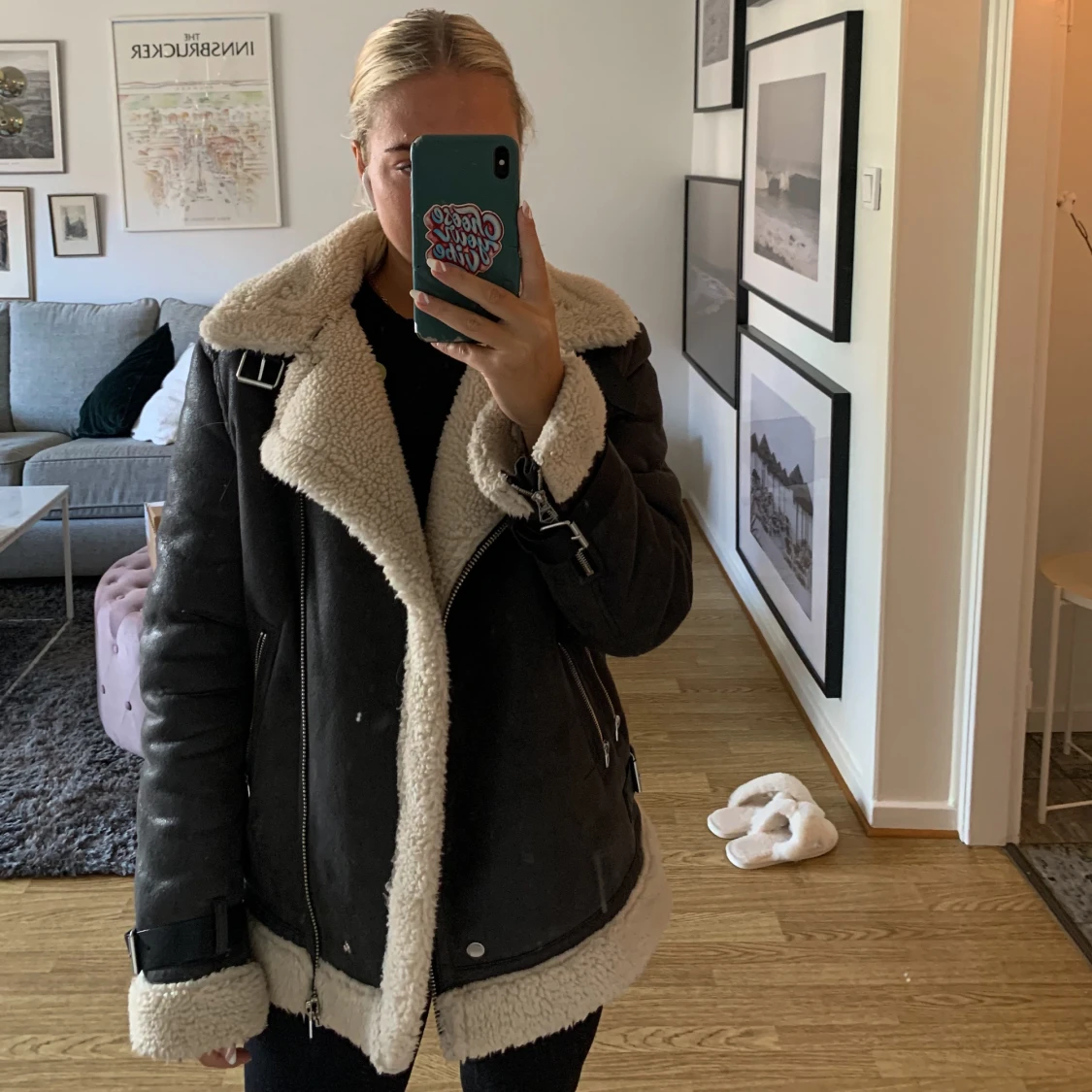 Mörkbrun jacka đ€