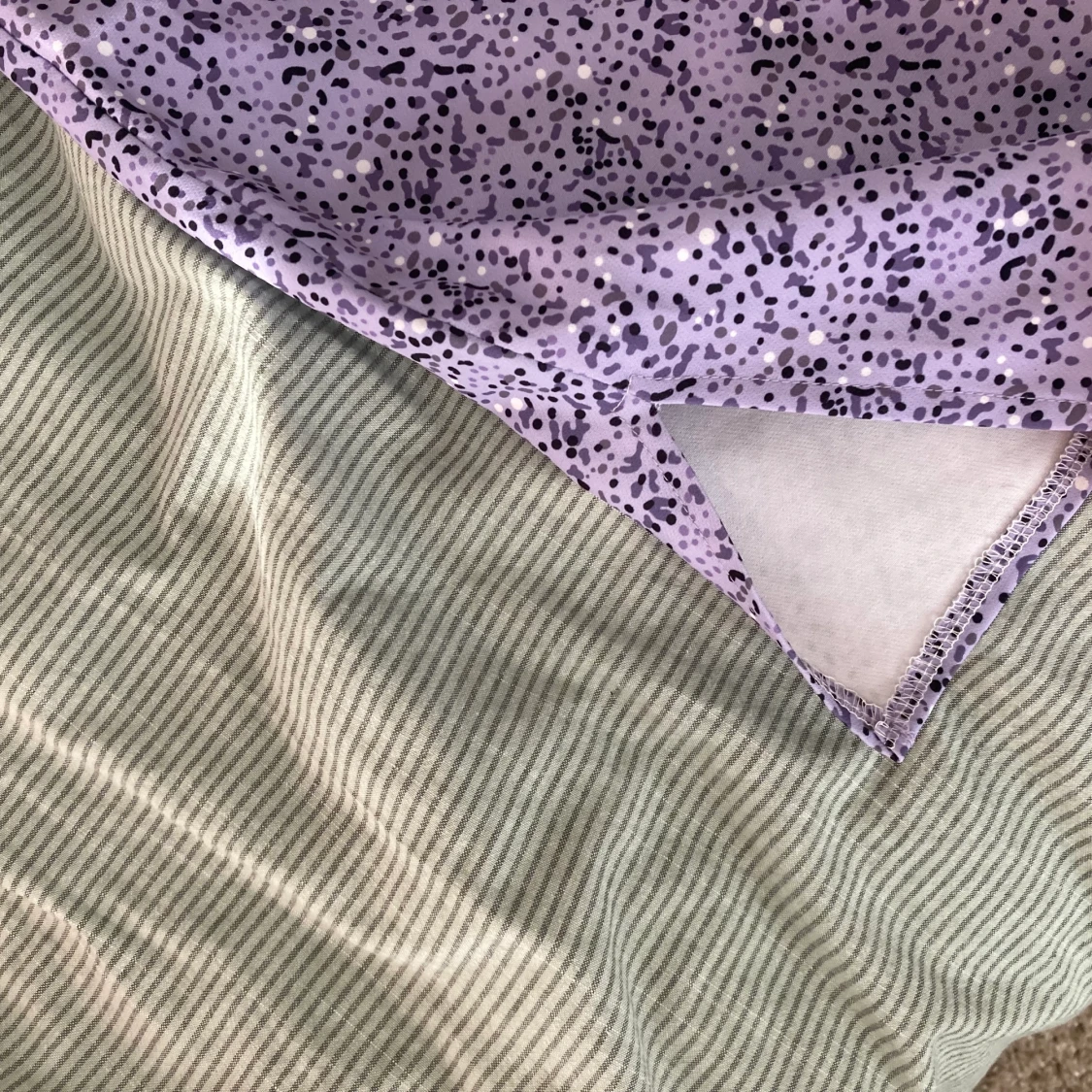 Shein lila mönstring kjol - 90