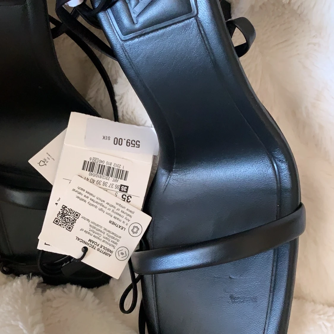 OANVÄNDA, HELT NYA KLACKSKOR FRÅN ZARA - 91