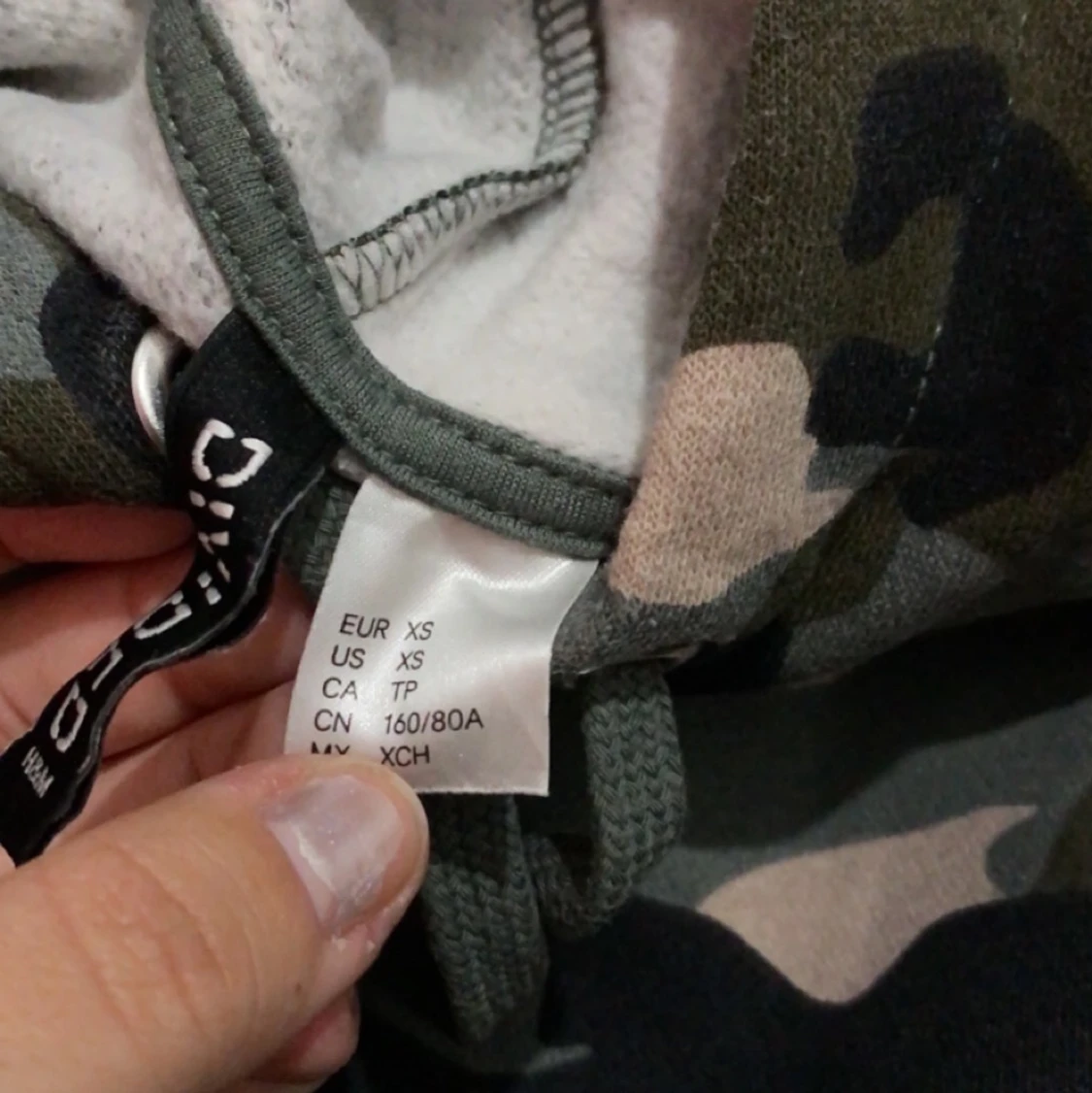 Militär hoodie  - 90