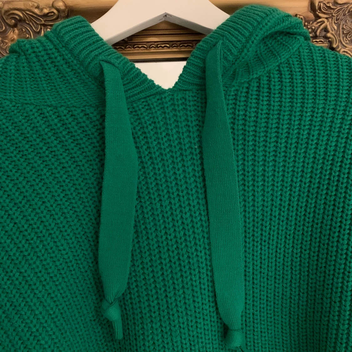 Stickad hoodie från HM - 90