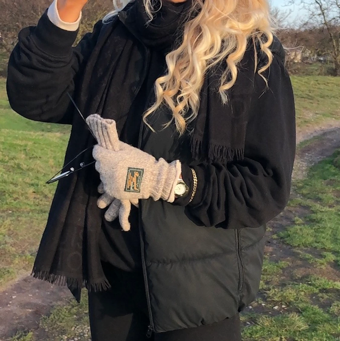 Svart väst från zara 