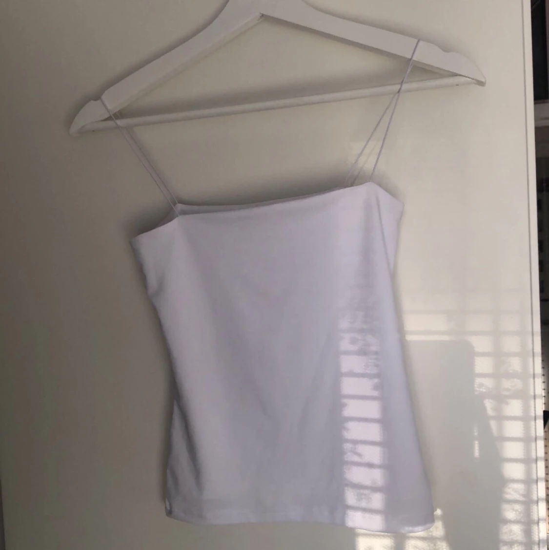 Vit linne i stolen XXS