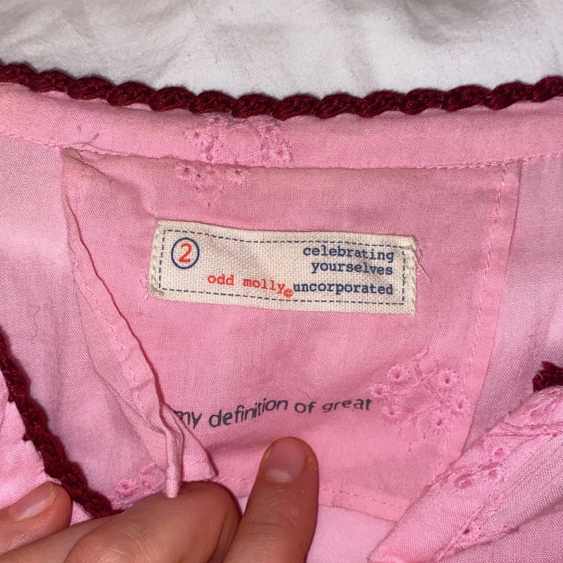 En rosa tunika från odd molly - 91