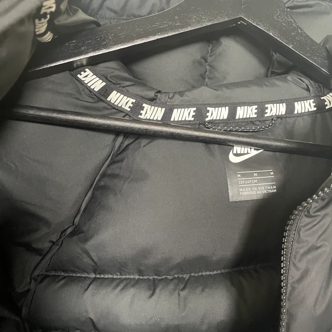 Svart Nike Jacka - 90