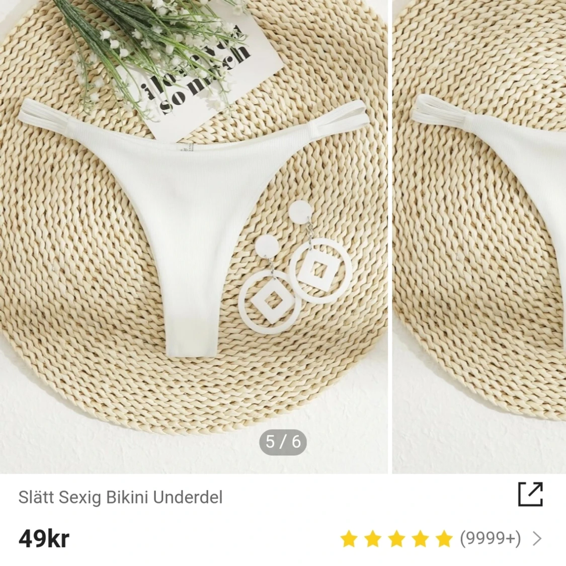 Shein bikini underdel S - 90