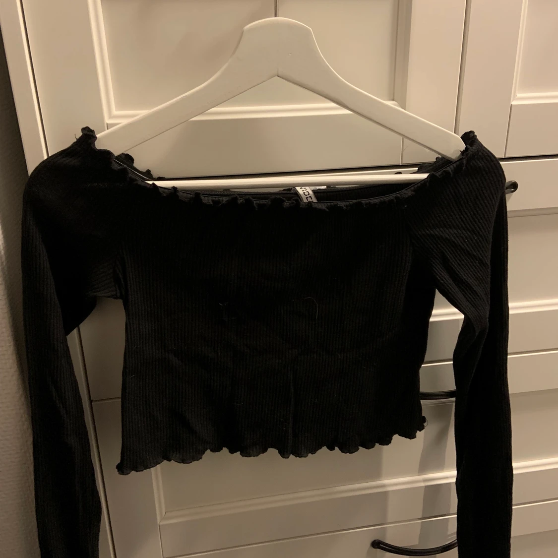 Svart snygg enkel topp!