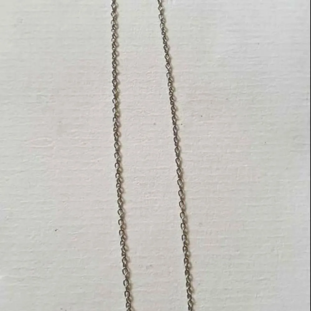 Äkta 925 silver halsband evighet symbolen.längd 40 cm. Accessoarer.